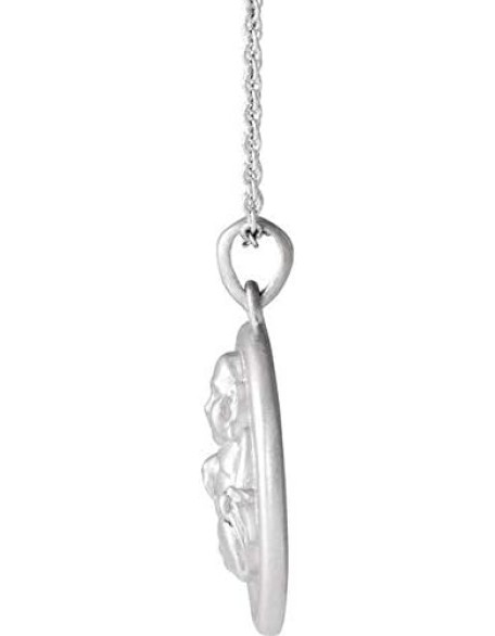 Sterling Silver Buddha 16-18" Necklace Buddha Necklace or Pendant