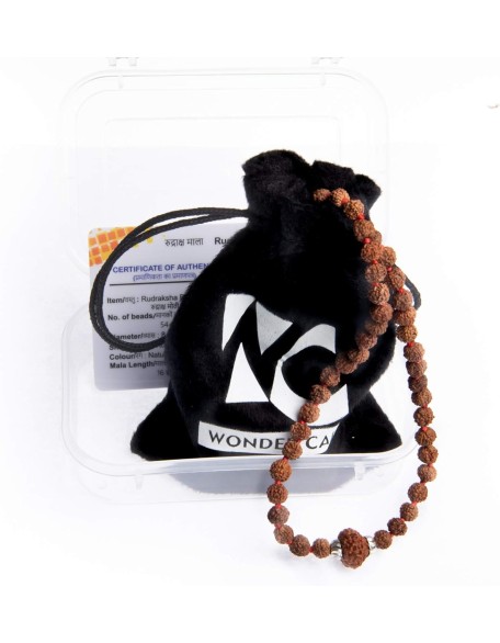 Wonder Care - Original Nepali Rudraksha Bead/Rudraksha Bead Natural Rudra Religious Rosary Bead