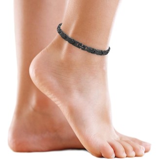 Ultra Strength Magnetic Anklet for Women - Magnetic Anklets - Titanium Ankle Bracelets for Women