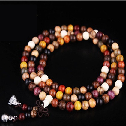 prayer beads buddhist prayer beads mala beads 1 Pc Sandalwood Tibetan Buddhist Prayer Beads Bracelets Buddha Mala Rosary Charm Bracelet Bangle Diy Jewelry-8mm 108 (Color : 6mm 108) (Color : 6mm 108)