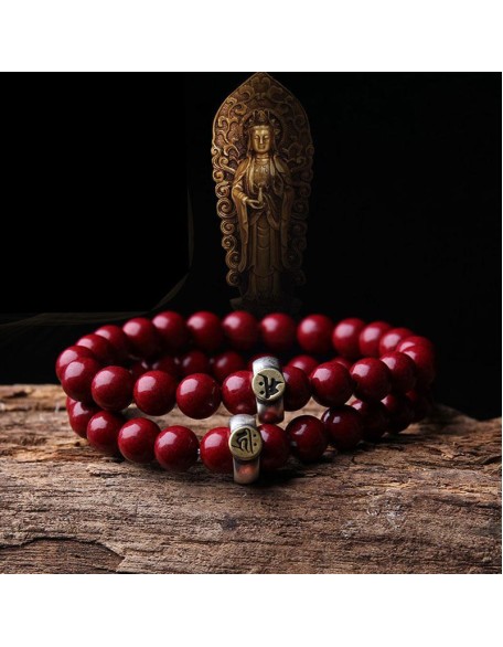 Buddhist Guardian Deities Bracelet - Luck & Protection