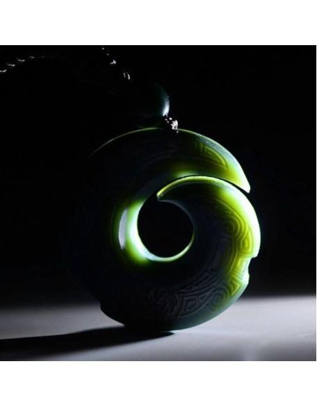 Hetian Jade Pendant Manifesting Necklace