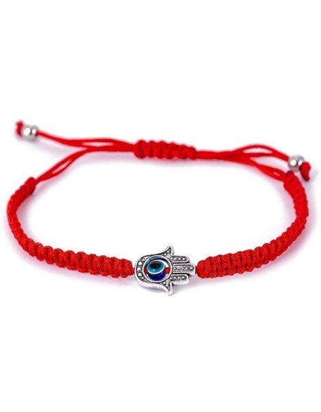 Hamsa Hand Red String Bracelet - Evil Eye Protection