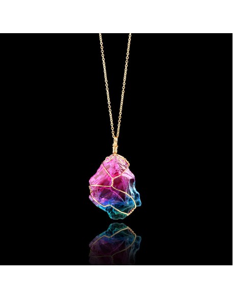 Watermelon Tourmaline Necklace