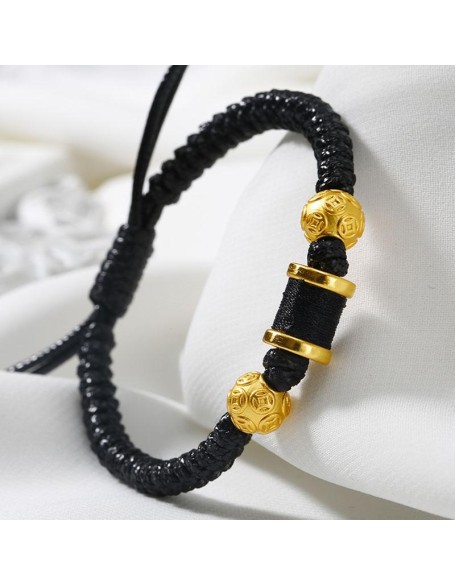 Chinese Coin Bracelet - Feng Shui Wealth Activator