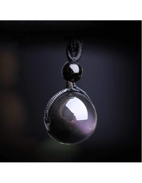 Rainbow Obsidian Necklace - Eye of Truth