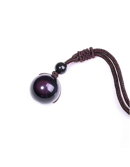 Rainbow Obsidian Necklace - Eye of Truth