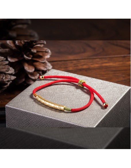 Tibetan Lucky Bracelet Red String Bracelet Buddhist Lucky Charm