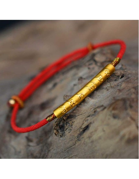 Tibetan Lucky Bracelet Red String Bracelet Buddhist Lucky Charm