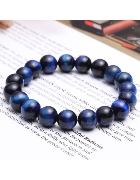 Blue Tiger’s Eye Bracelet - Confidence & Creativity