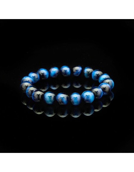 Blue Tiger’s Eye Bracelet - Confidence & Creativity