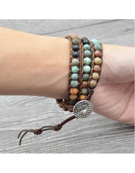 Balanced Life Agate Bracelet - Calming & Balancing