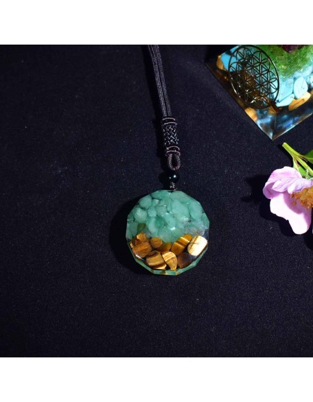 Tree of Life Orgonite Necklace - Energy Protection