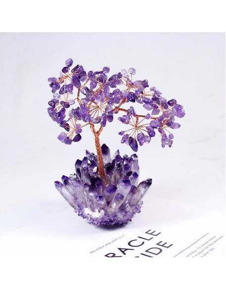 Feng Shui Amethyst Crystal Tree - Crystal Tree of Life