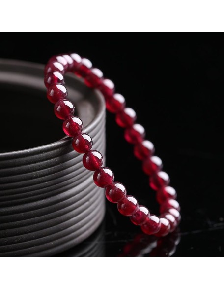 Red Garnet Stone Bracelet - Reignite Your Love