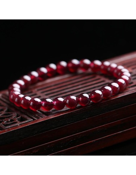 Red Garnet Stone Bracelet - Reignite Your Love