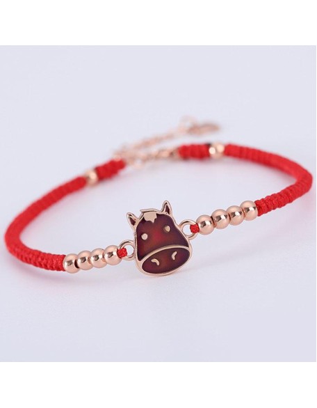 Red String Chinese Zodiac Bracelets - Luck & Protection