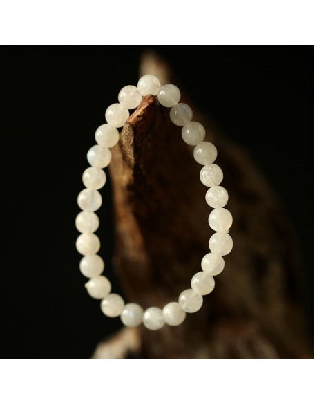 White Moonstone Bracelet - Feminine Energy