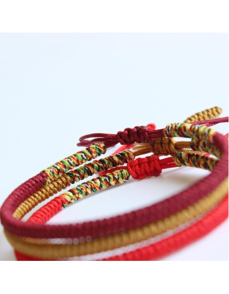 Tibetan Handmade Knot Bracelets - For Security