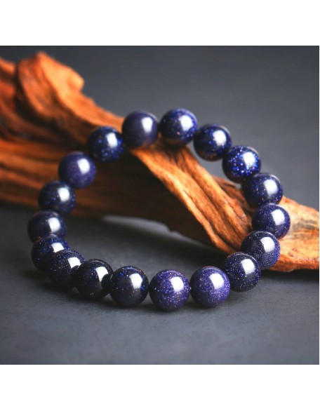 Blue Sandstone Bracelet - Intention Amplifier