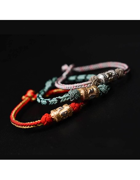 Tibetan Mantra Bracelet - Luck & Protection