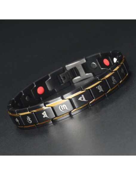 Germanium Titanium Bracelet - Magnetic Wellness Bracelet