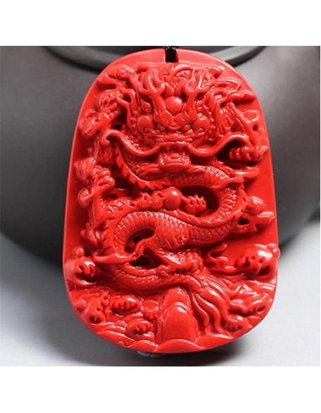 Red Dragon Necklace - Luck & Abundance