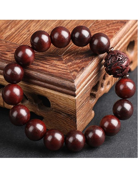 Sandalwood Bracelet Buddhist Meditation Beads - Peace & Concentration