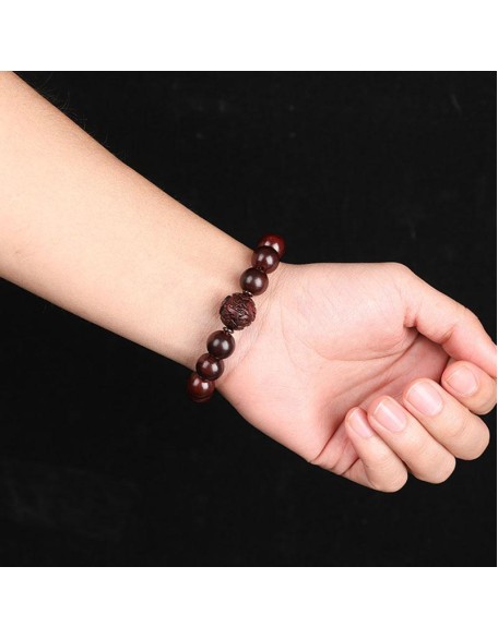 Sandalwood Bracelet Buddhist Meditation Beads - Peace & Concentration