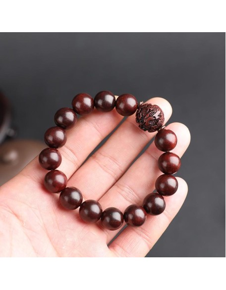 Sandalwood Bracelet Buddhist Meditation Beads - Peace & Concentration