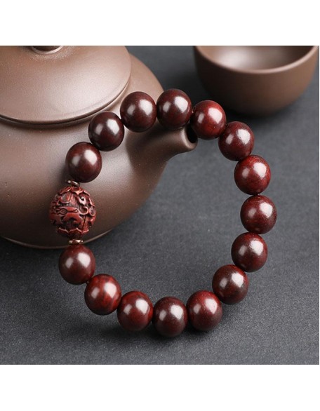 Sandalwood Bracelet Buddhist Meditation Beads - Peace & Concentration