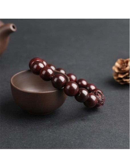 Sandalwood Bracelet Buddhist Meditation Beads - Peace & Concentration