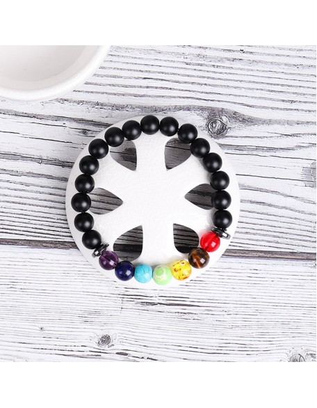 Hematite Chakra Bracelet Set - Inspire Wellness & Health