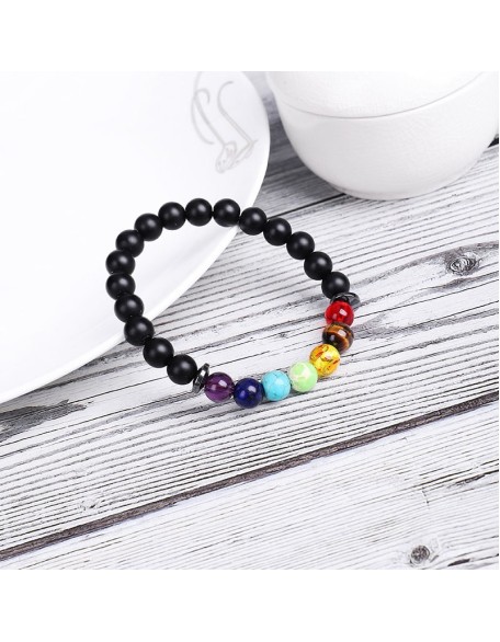 Hematite Chakra Bracelet Set - Inspire Wellness & Health