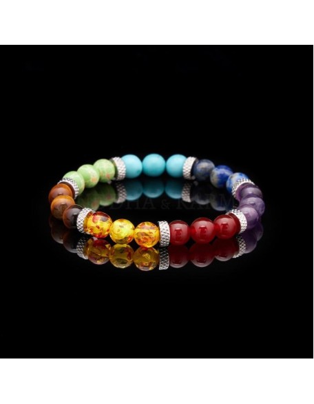 7 Chakra Stone Bracelet