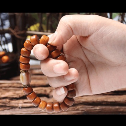 Tibetan Yak Bone Protection Bracelet - For Protection & Strength