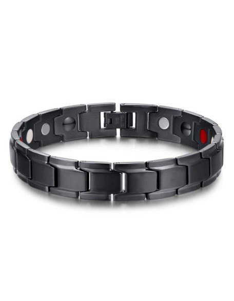 Magnetic Therapy Bracelets - Black, Silver, Gold