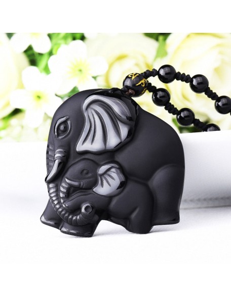 Mom and Baby Elephant Necklace - Inspire Familial Love