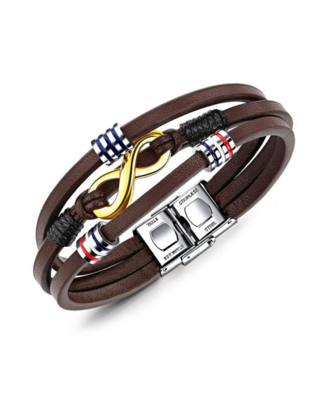 Leather Infinity Bracelet - Infinite Possibilities