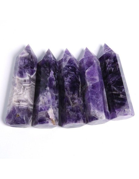 Amethyst Crystal Wand - Crown Chakra Healing