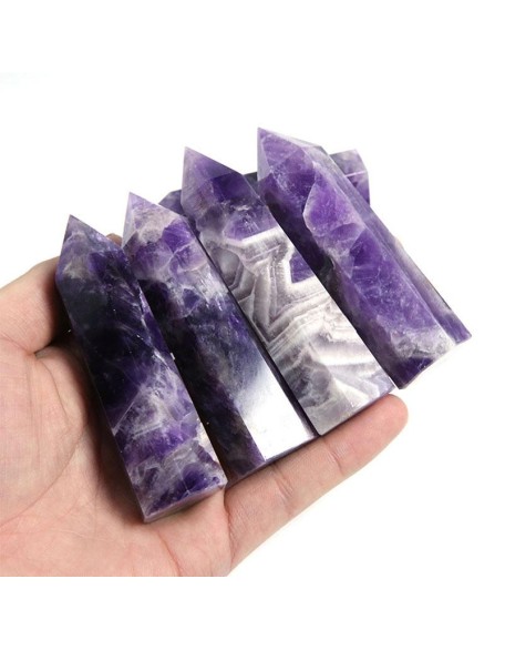 Amethyst Crystal Wand - Crown Chakra Healing