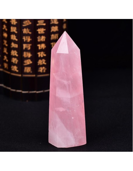 Rose Quartz Wand - Heart Chakra Healing