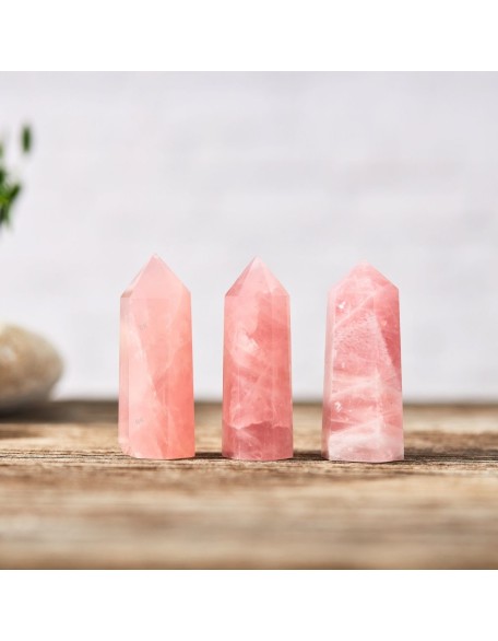 Rose Quartz Wand - Heart Chakra Healing