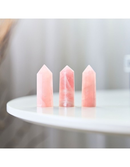 Rose Quartz Wand - Heart Chakra Healing