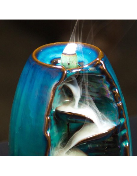 Smoke Waterfall Cone Incense Burner