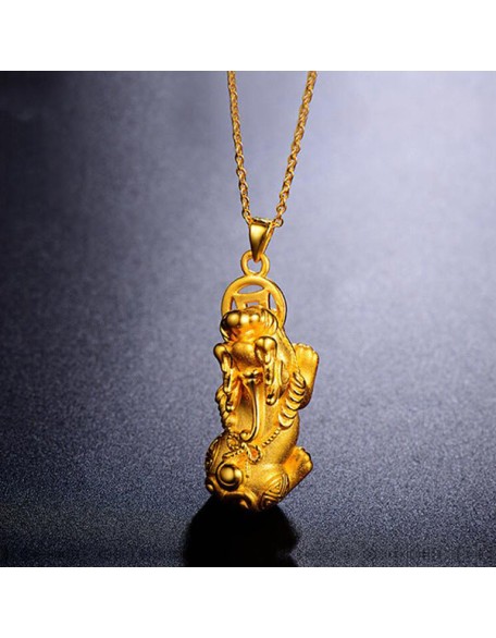 Gold Pixiu Necklace