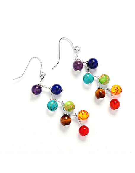 7 Chakra Earrings - Activate Energy Centers