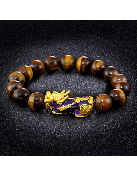 Tiger’s Eye Pixiu Prosperity Bracelet