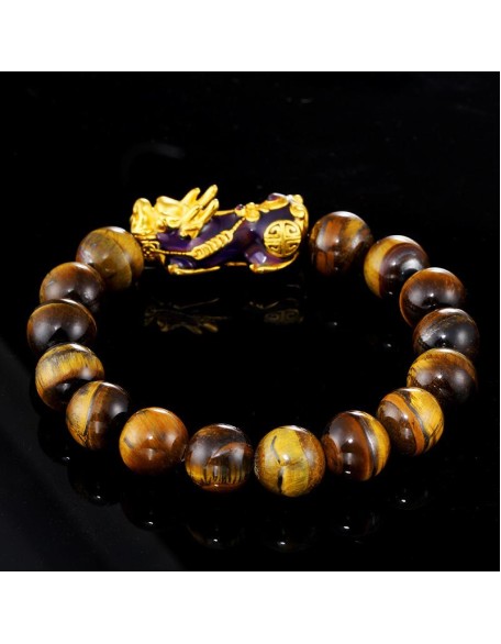 Tiger’s Eye Pixiu Prosperity Bracelet