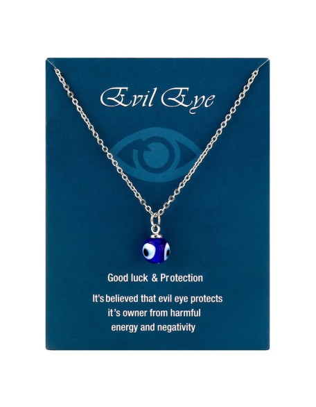 Blue Evil Eye Protection Necklace